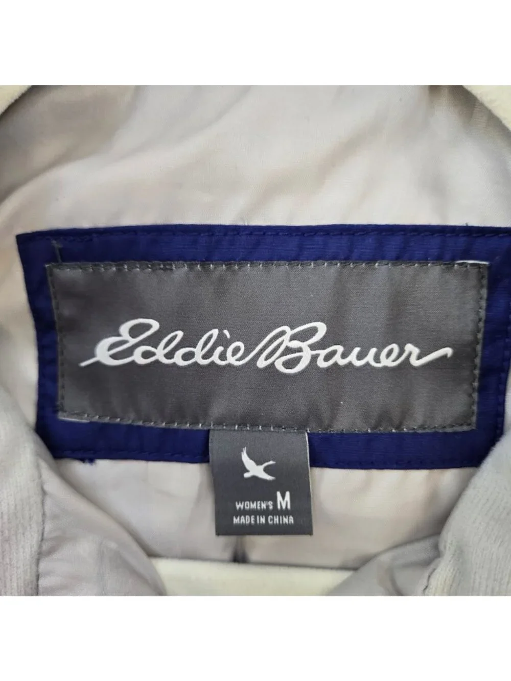 Eddie Bauer EB650 Down Filled Puffer Vest Size Medium